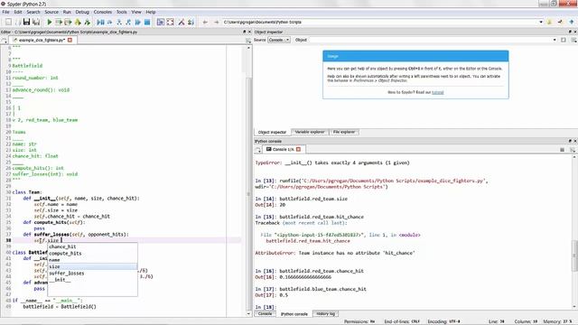 Dice Fighters Python/Spyder/Numpy Tutorial смотреть онлайн