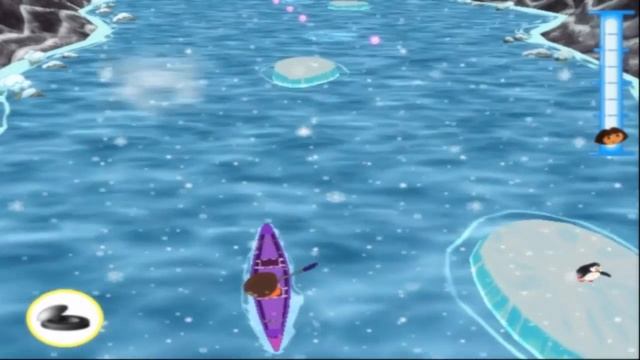 Dora The Explorer :Dora Saves The Snow Princess (PS2) Walkthrough Part 2 смотреть онлайн