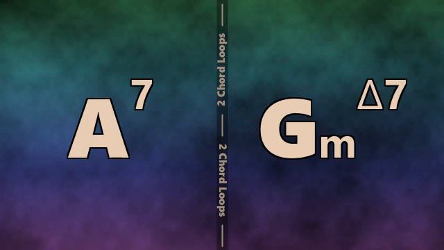 A7 to Gm maj7 Backing Track смотреть онлайн