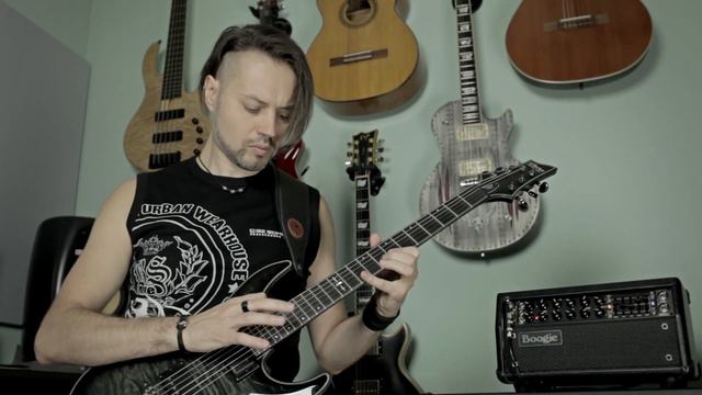 Schecter Hellraiser Hybrid C-1 / Mesa Boogie Mark V:25 - Metal Test смотреть онлайн