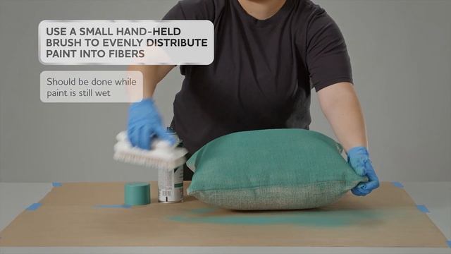 Glidden Max-Flex Spray Paint - Exterior Fabric Application