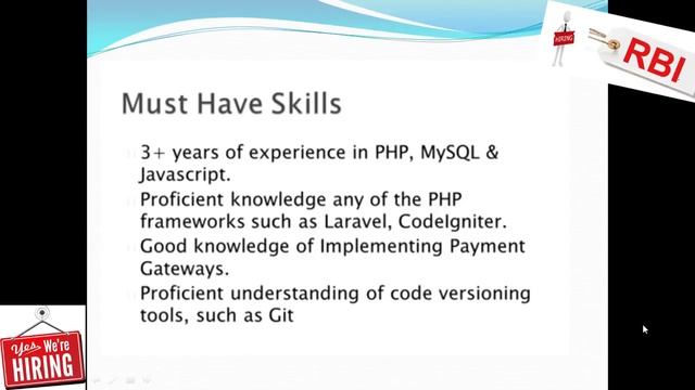 Jobs|| Senior PHP Developer смотреть онлайн