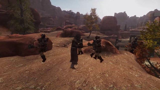 Fallout New Vegas: 6 Veteran Rangers vs 10 Veteran Legionary Assassins смотреть онлайн