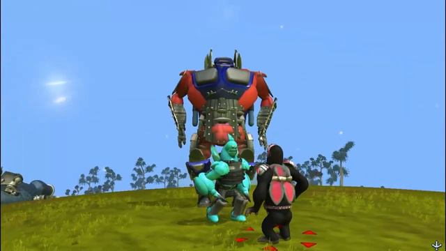 Heroes vs Cartoon Characters Turf War | Hero vs Cartoon [S2] | SPORE смотреть онлайн