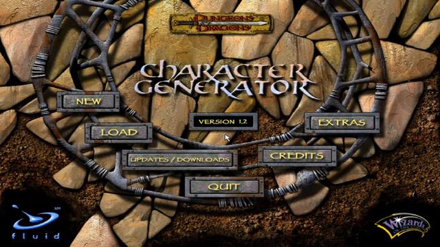 Dungeons and Dragons Player's Handbook Character Creator Demo Menu смотреть онлайн