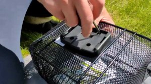 Установка корзины на руле велосипеда