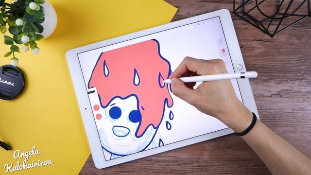 Doodle ice-cream illustration on ipad pro + Apple pencil - Adobe Illustration Draw смотреть онлайн