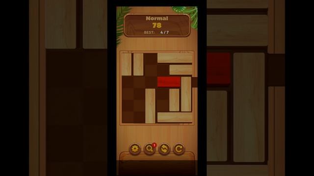 Unblock : Sliding Block Puzzle Normal Level 78 смотреть онлайн