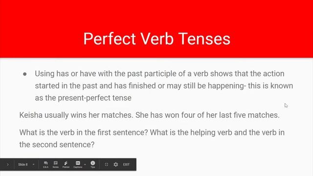 Grammar and Vocabulary Lessons - Google Slides смотреть онлайн