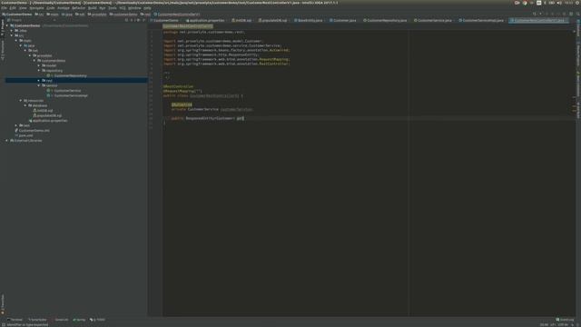 Создание REST приложения с использованием Spring смотреть онлайн