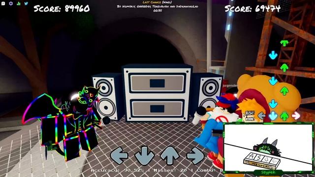 FNF Tabi, Masterz Mods vs Roblox (Showcase) смотреть онлайн