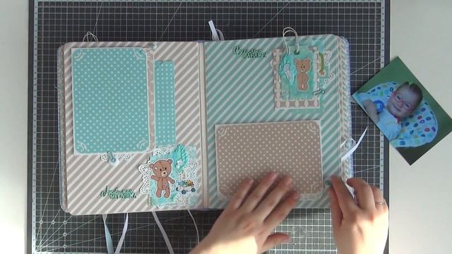 Альбом для малыша /до года/скрапбукинг/ручная работа/выписка смотреть онлайн