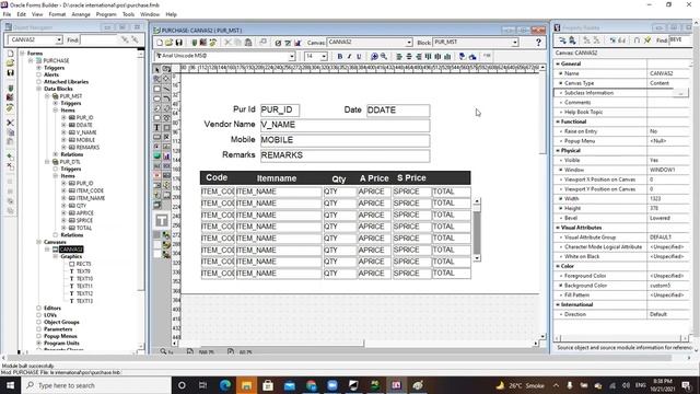 How to Create Purchase Form in Oracle Part 2 смотреть онлайн