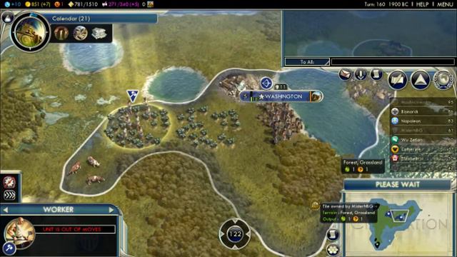 Sid Meier's Civilization V w/MisterNBG, MadIncinerator & HitzipHere - Part 4 (Co-op / PC Gameplay) смотреть онлайн