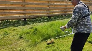 Stihl FS 120 первые минуты работы