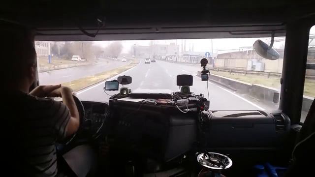 Рейс на Кавказ.Гололед в Севане и Ереван... смотреть онлайн