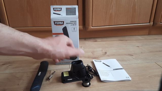Аккумуляторный паяльник FERM SGM1022 смотреть онлайн