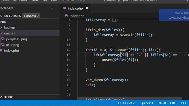 #47 delete files in PHP from folder | PHP Tutorial | PHP for Beginners смотреть онлайн