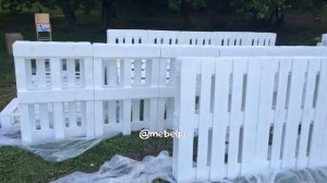 Забор из паллет