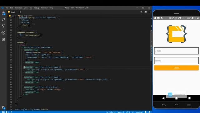 React Native Animated Component смотреть онлайн