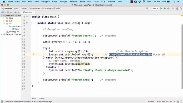 Exception Handling in Java | #InternshalaTrainingsTalkies смотреть онлайн