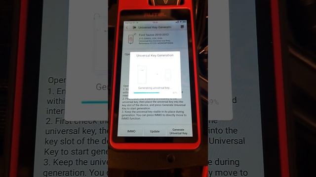 Universal key generation Autel KM100E смотреть онлайн