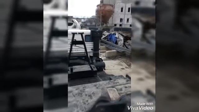 Приём бетона автокраном смотреть онлайн