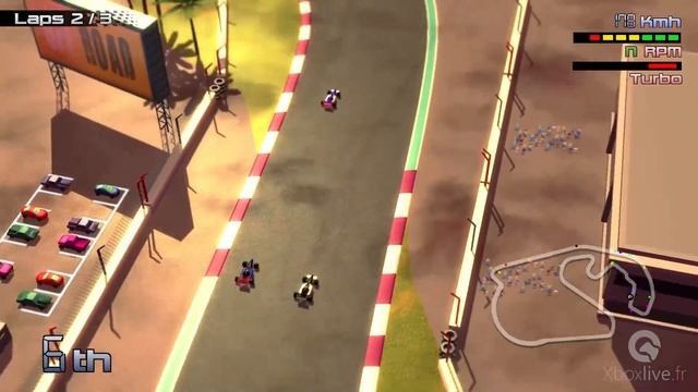 Grand Prix Rock 'N Racing - Gameplay - Xbox One смотреть онлайн