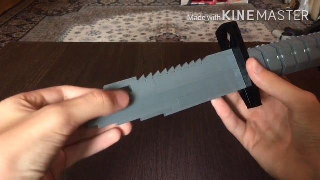 Lego m9 bayonet | по просьбе подписчика смотреть онлайн