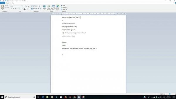 Change WordPress Logo on Admin Signup or Login Page Without Plugin 2020 | Change Logo of Admin Pane