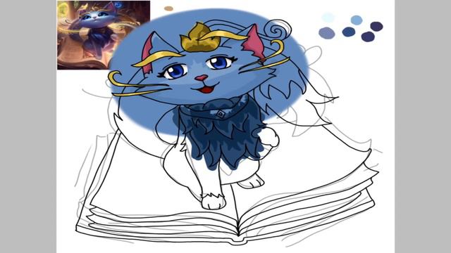 Speed Art: Yummi the Magical Cat смотреть онлайн