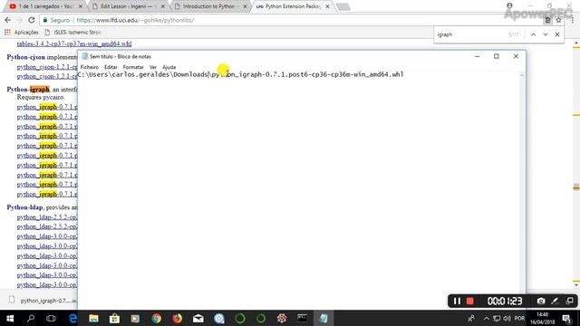 How to install library igraph in Python using pip смотреть онлайн