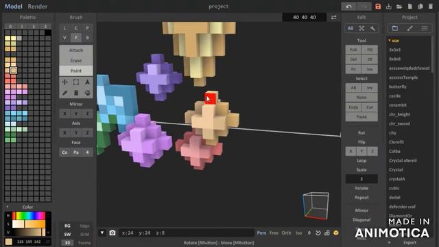 VoxelLapse: Создаем Калейдоскоп из игры Terraria / Create a Kaleidoscope from Terraria смотреть онлайн