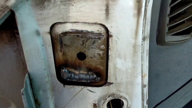 Газель начало ремонта. Замена левой двери смотреть онлайн