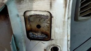 Газель начало ремонта. Замена левой двери