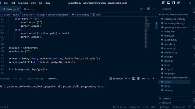 How to make calculator with tkinter #python смотреть онлайн