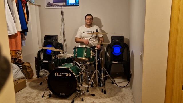 Rmif drums 314 Кавер группы The Bee Gees - Night Fever смотреть онлайн