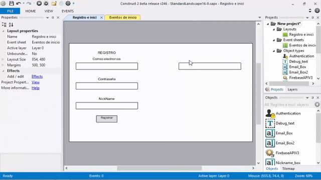 Como hacer un inicio de sesion (correo y contraseña) | Construct 2 смотреть онлайн