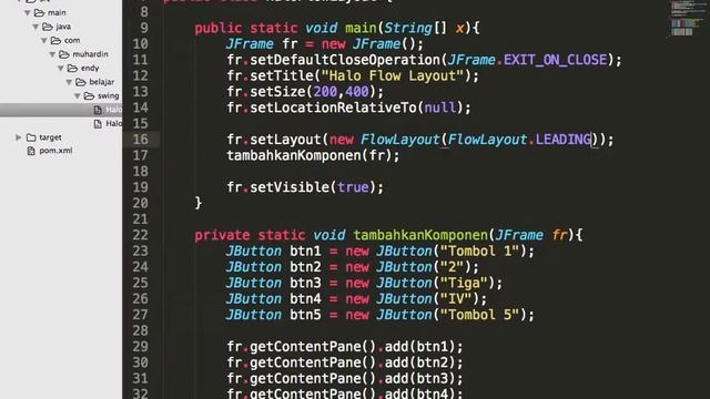 Flow Layout смотреть онлайн