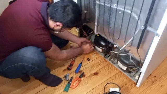 Замена Компрессора Холодильника Atlant смотреть онлайн