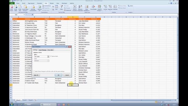 How to use data validation in Microsoft Excel смотреть онлайн