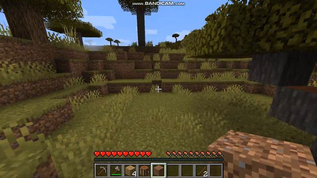 Давид играет в Minecraft (1-я часть)