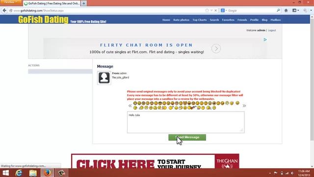 Totally Free Dating Sites No Fees: Send Message смотреть онлайн