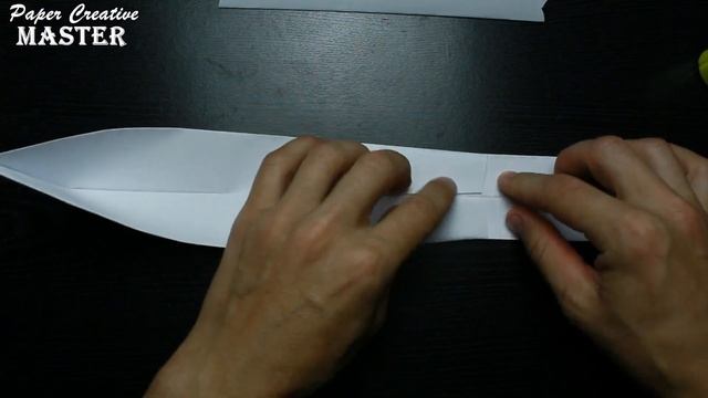 How to make a sword out of paper ❘ One Piece ❘ Yoru, Mihawk's Sword смотреть онлайн