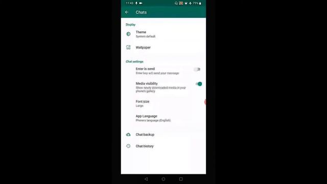 How to Increase Font Text size in Whatsapp Chats ? See Big text in Whatsapp Chats. смотреть онлайн