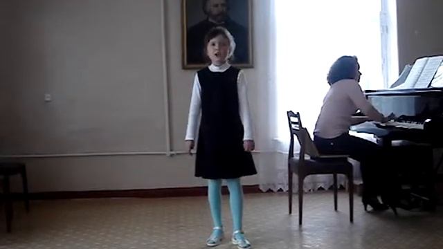 Маша Аряхова, 10 лет, "Май настал" ДШИ № 8 Волгоград смотреть онлайн
