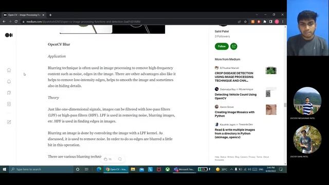 Open CV | Basic Image Processing Functions | and Detection | смотреть онлайн