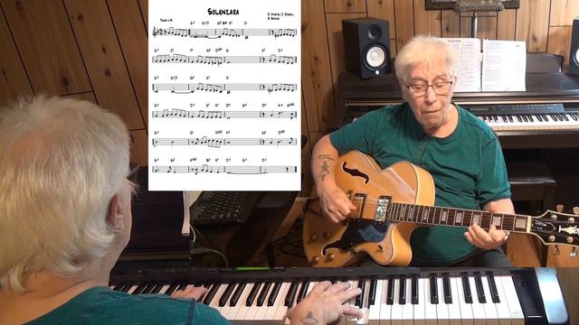 Solenzara ( TvdH ) - Jazz guitar & piano cover ( D. Marfisi, C. Darbal, B. Bacara ) смотреть онлайн