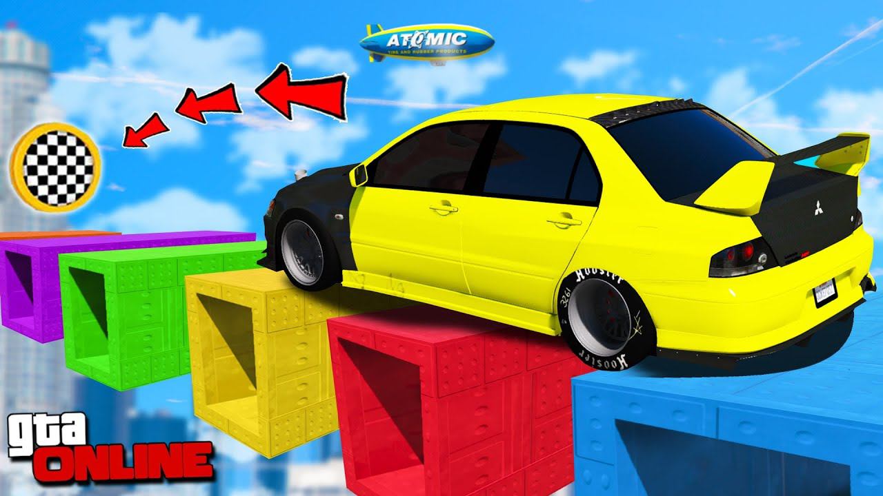 ВОТ ЭТО РЕАЛЬНО КРУТО! КАК ДАЛЕКО СМОЖЕТ ЧИТ ДРАГСТЕР ПРОЕХАТЬ ПО ДЫРЯВЫМ БЛОКАМ В ГТА 5 МОДЫ! смотреть онлайн