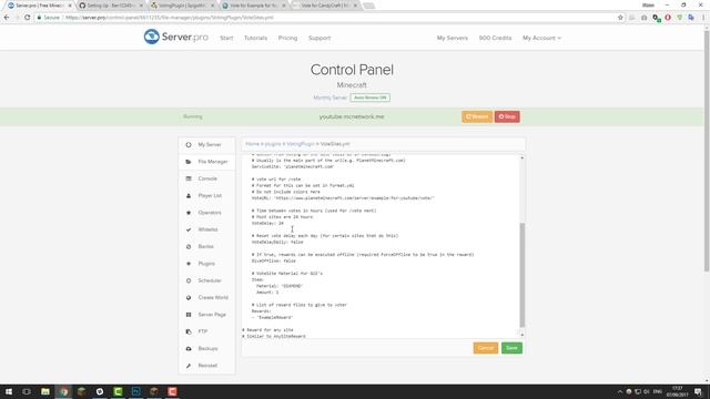 How to Setup VotingPlugin - Minecraft Java смотреть онлайн
